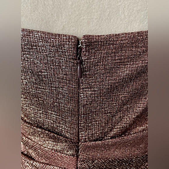 Zokai - Brown and Rose Gold Party Dress - Picture 5 of 11